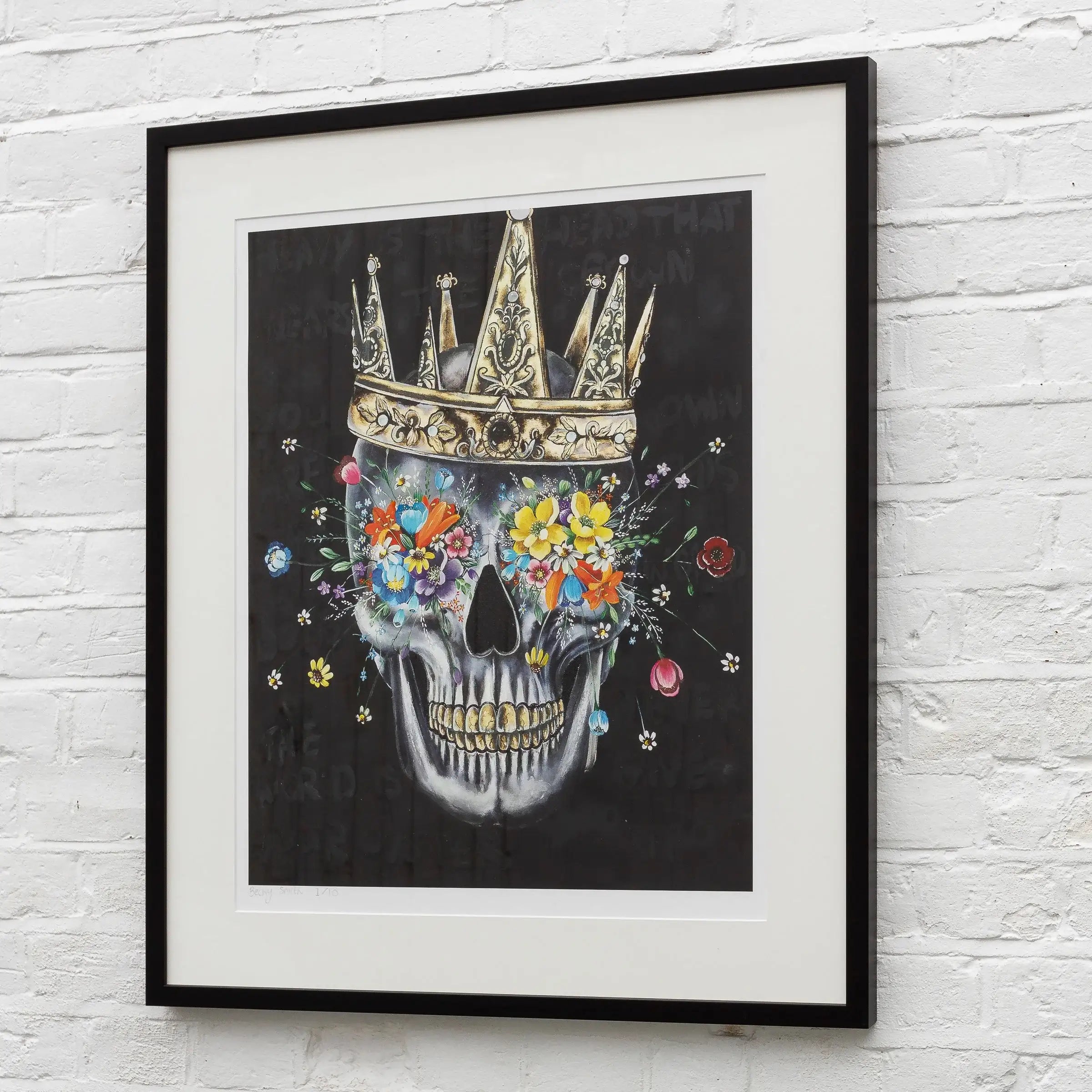 Heavy Is The Head That Wears The Crown - Artist Proof by artist Becky Smith - Wyecliffe Galleries