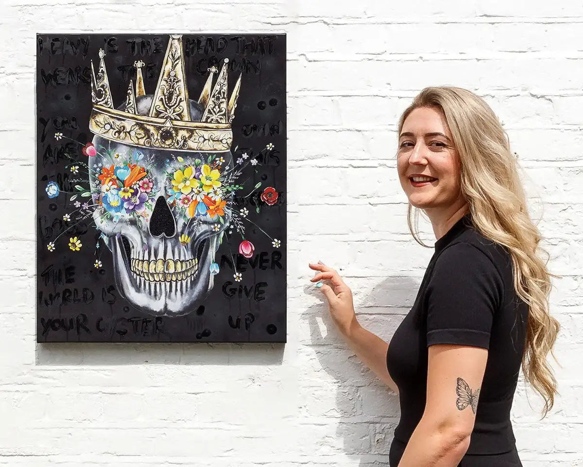 Heavy Is The Head That Wears The Crown - Deluxe Edition by artist Becky Smith - Wyecliffe Galleries