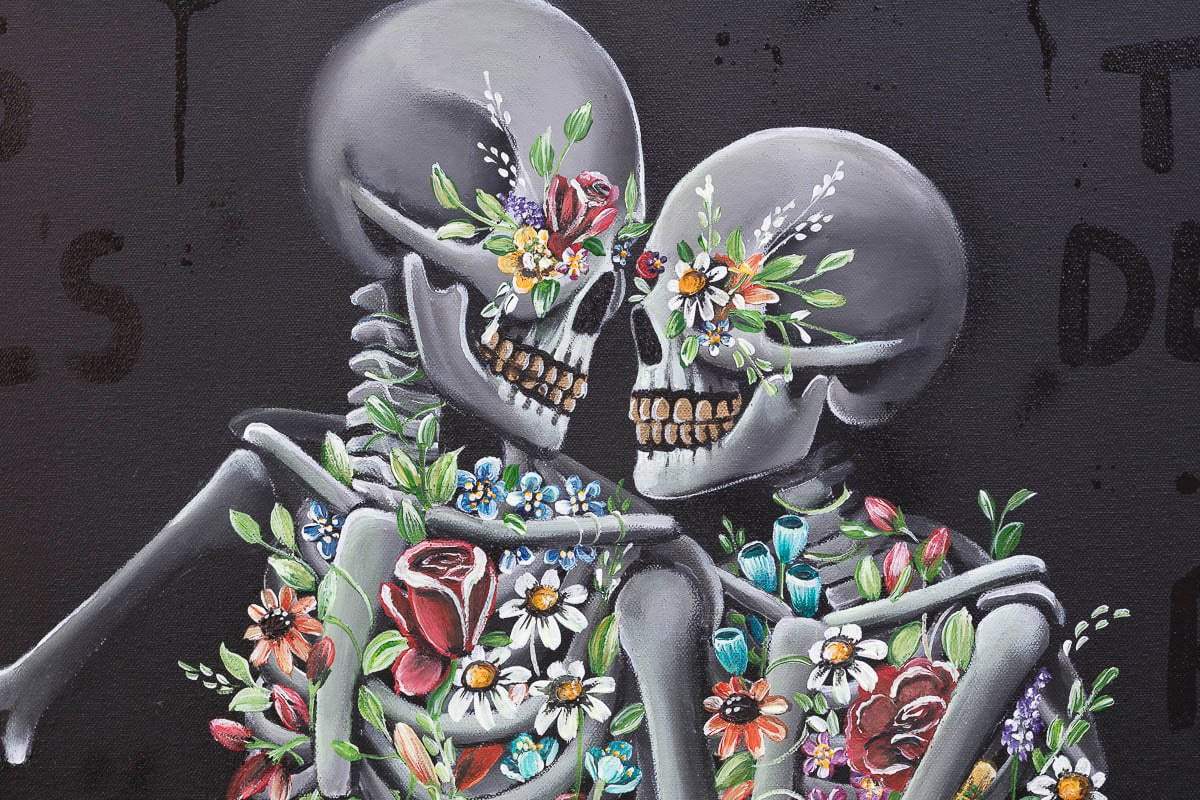 Hells Angels - Original by artist Becky Smith - Wyecliffe Galleries