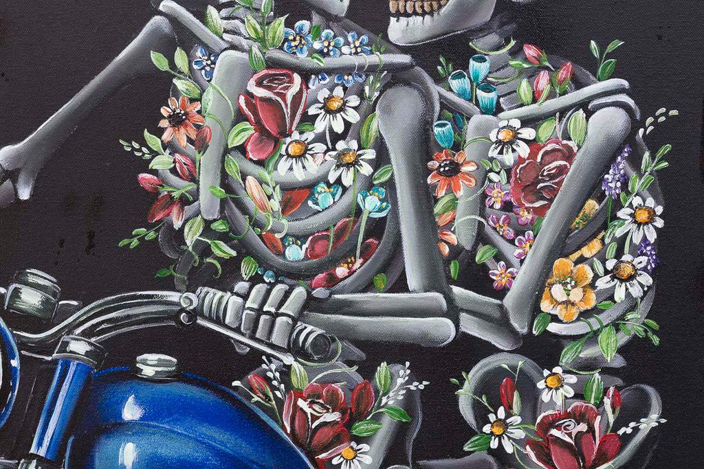 Hells Angels - Original by artist Becky Smith - Wyecliffe Galleries