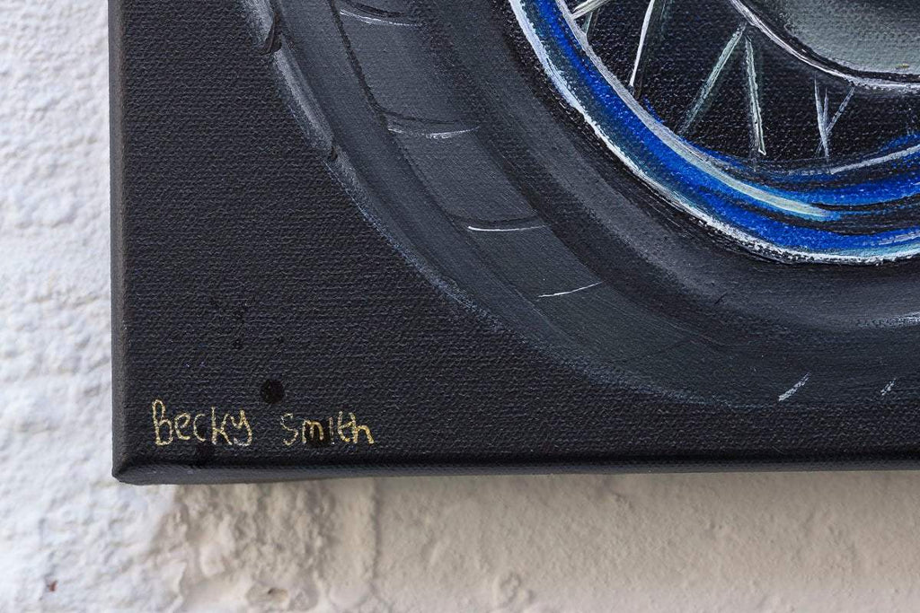 Hells Angels - Original by artist Becky Smith - Wyecliffe Galleries