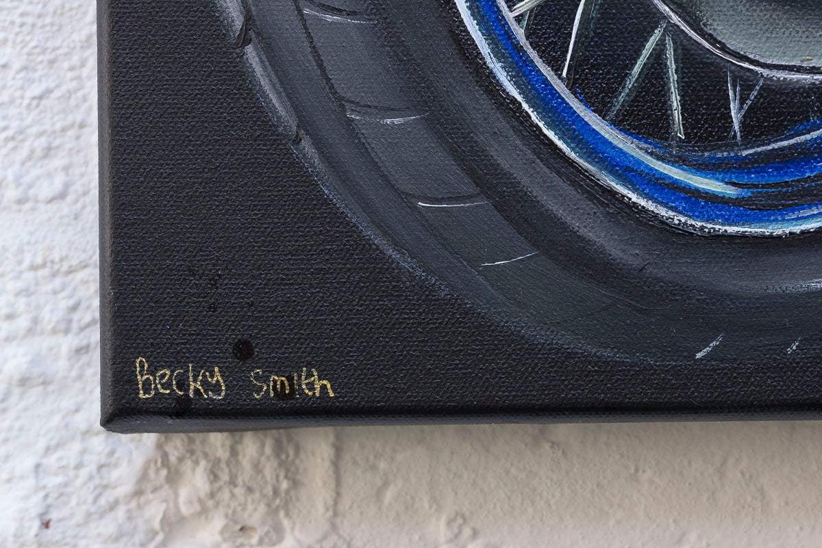 Hells Angels - Original by artist Becky Smith - Wyecliffe Galleries