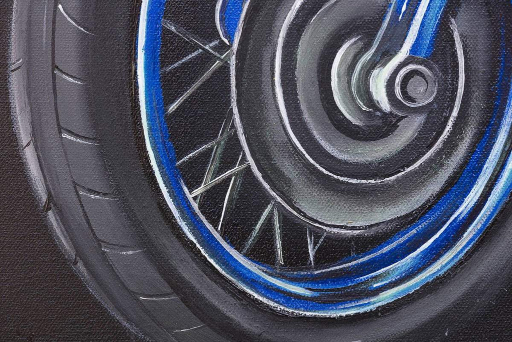 Hells Angels - Original by artist Becky Smith - Wyecliffe Galleries