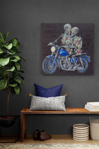 Hells Angels - Original by artist Becky Smith - Wyecliffe Galleries