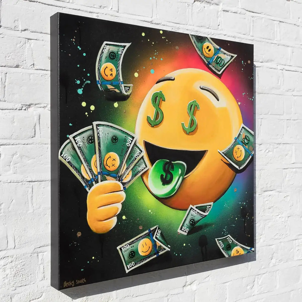 Hustle And Bustle - Original by artist Becky Smith - Wyecliffe Galleries