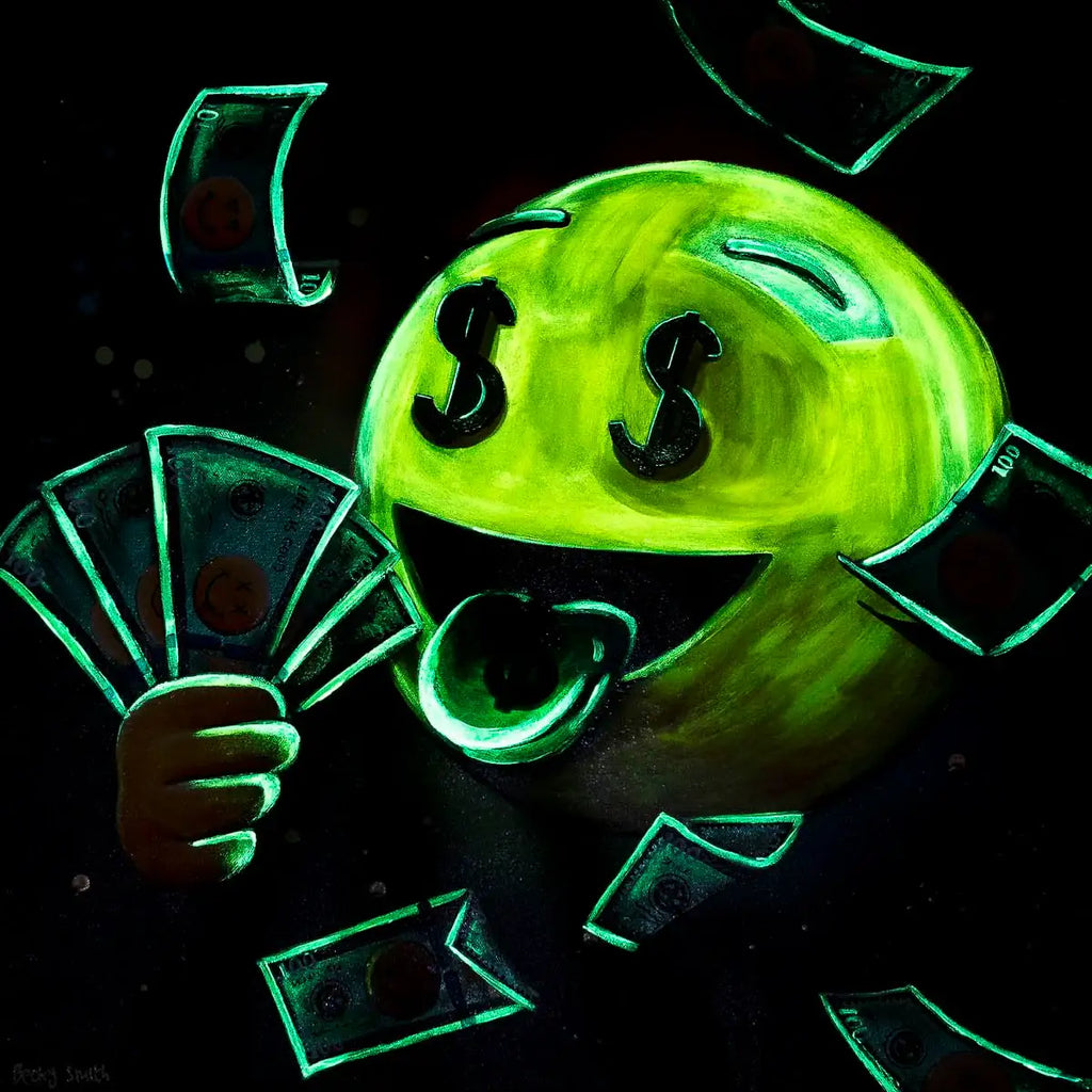 Hustle And Bustle - Original by artist Becky Smith - Wyecliffe Galleries