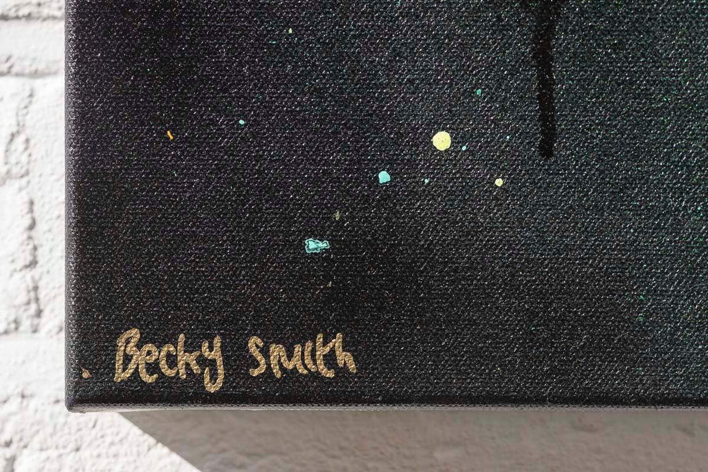 Hustle And Bustle - Original by artist Becky Smith - Wyecliffe Galleries