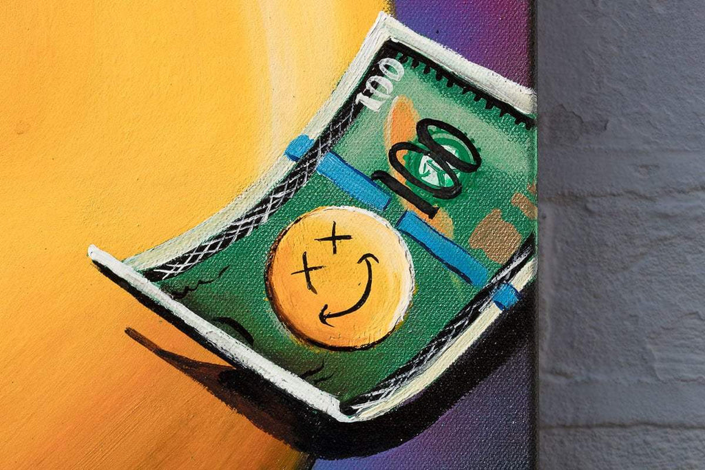 Hustle And Bustle - Original by artist Becky Smith - Wyecliffe Galleries