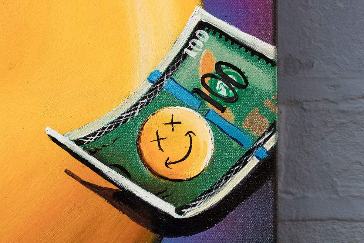 Hustle And Bustle - Original by artist Becky Smith - Wyecliffe Galleries