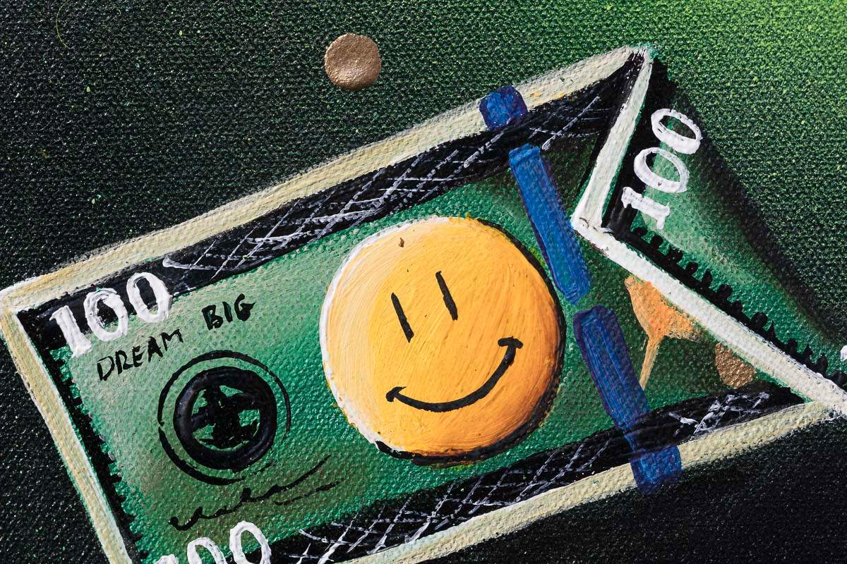 Hustle And Bustle - Original by artist Becky Smith - Wyecliffe Galleries