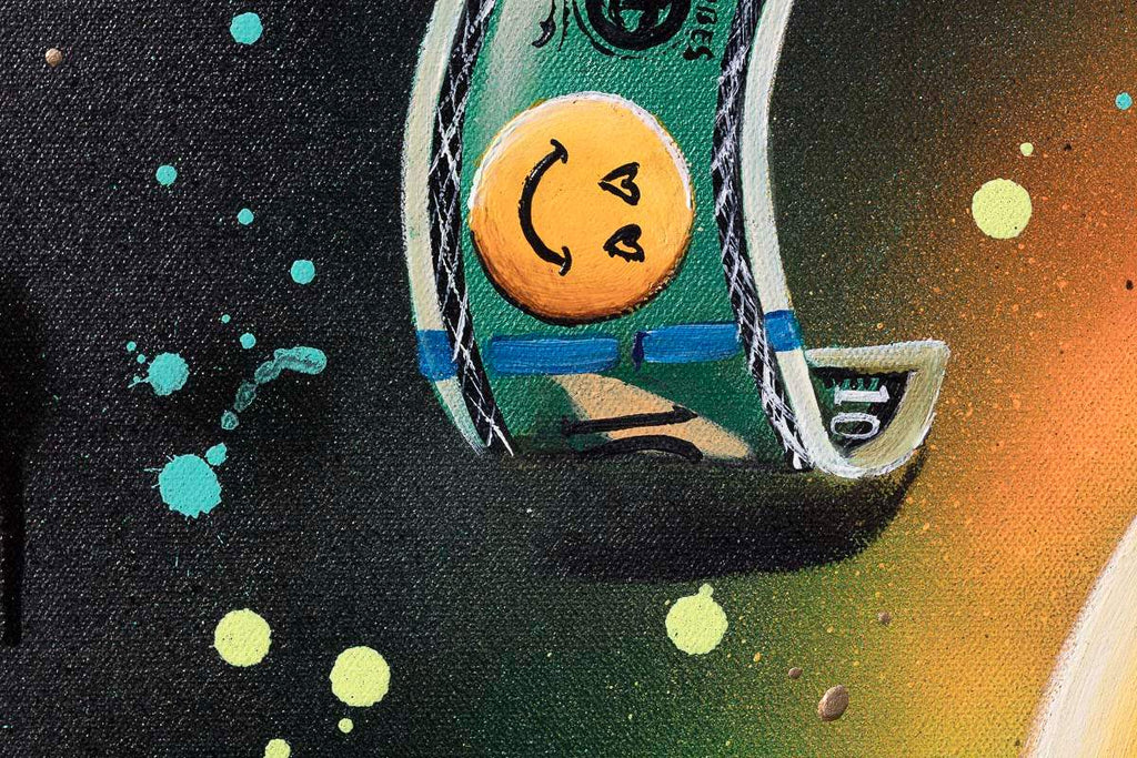 Hustle And Bustle - Original by artist Becky Smith - Wyecliffe Galleries