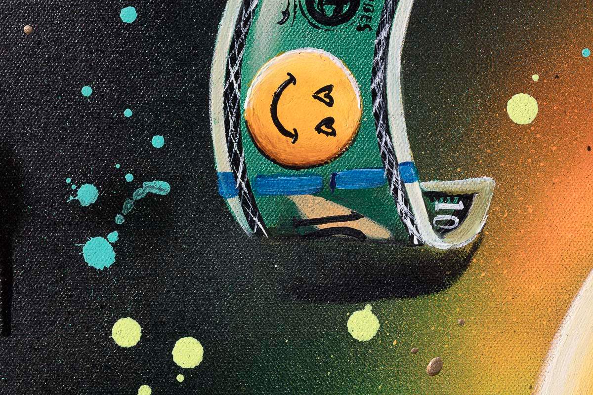 Hustle And Bustle - Original by artist Becky Smith - Wyecliffe Galleries