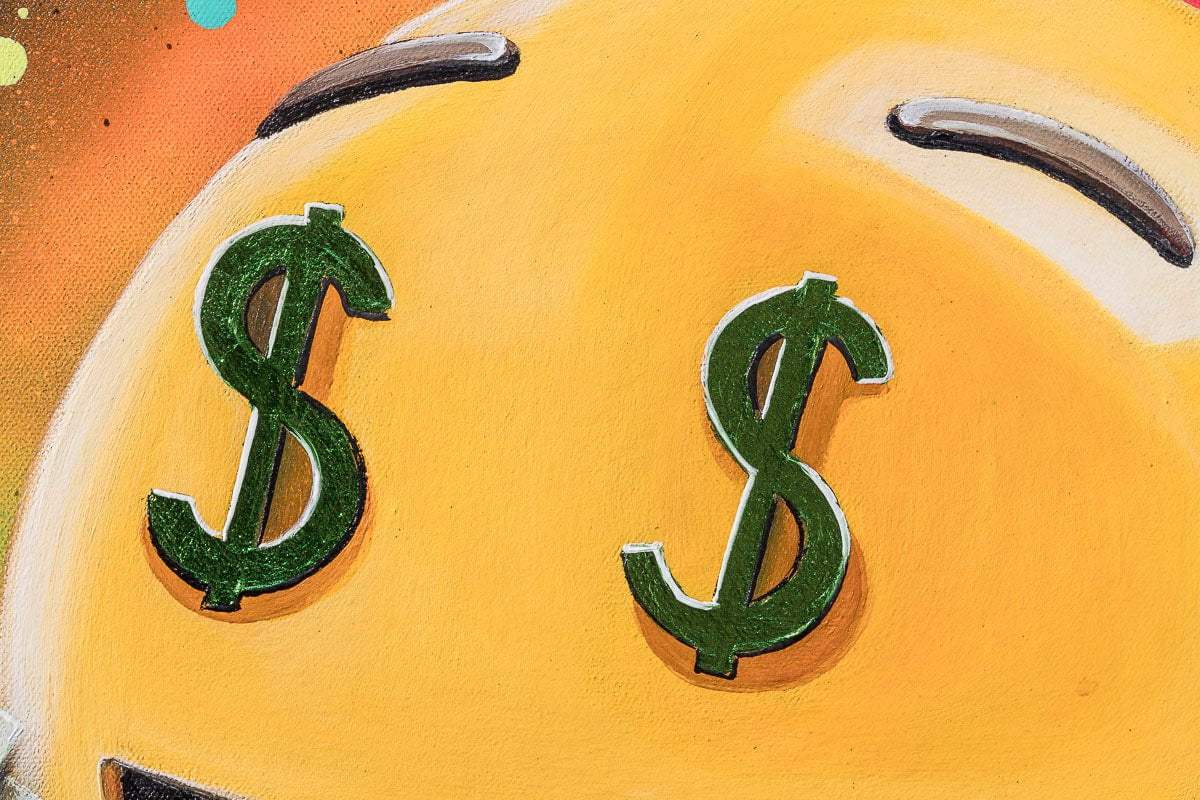 Hustle And Bustle - Original by artist Becky Smith - Wyecliffe Galleries