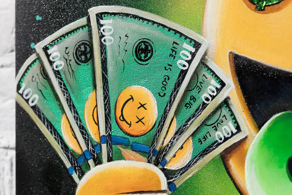 Hustle And Bustle - Original by artist Becky Smith - Wyecliffe Galleries