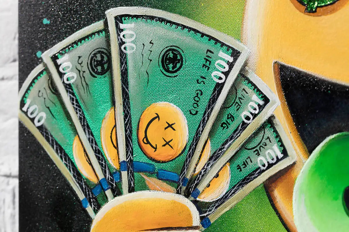 Hustle And Bustle - Original by artist Becky Smith - Wyecliffe Galleries