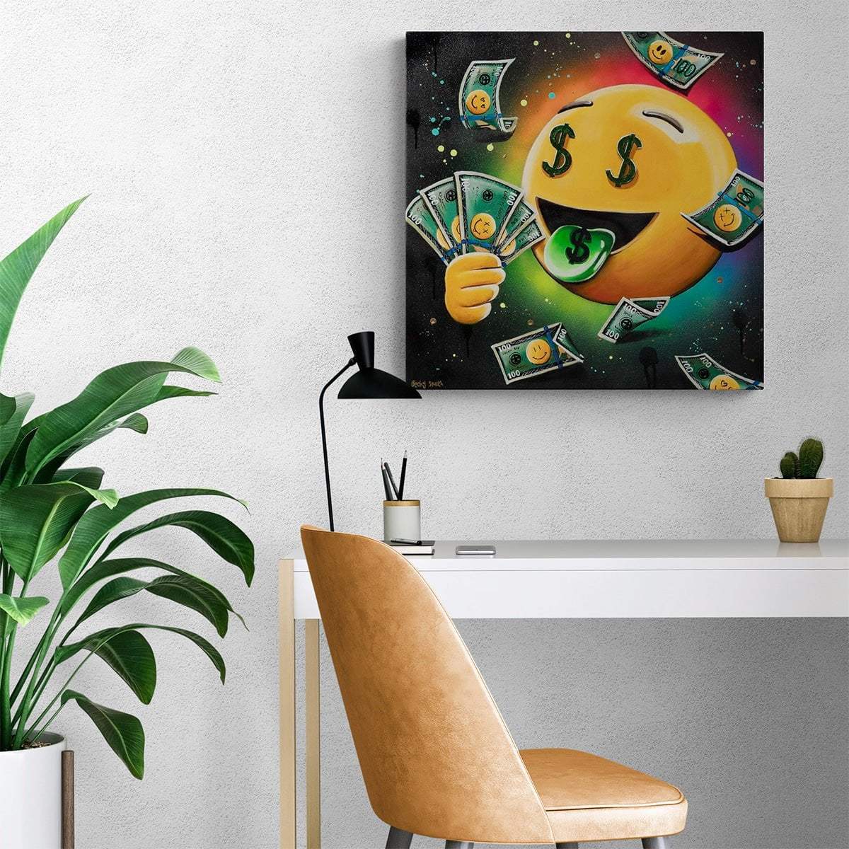 Hustle And Bustle - Original by artist Becky Smith - Wyecliffe Galleries