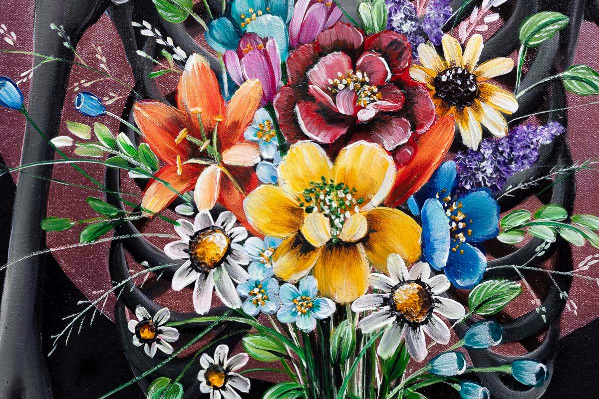 I Can Buy Myself Flowers - Original by artist Becky Smith - Wyecliffe Galleries