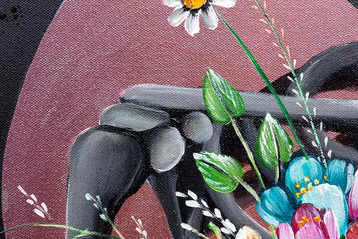 I Can Buy Myself Flowers - Original by artist Becky Smith - Wyecliffe Galleries