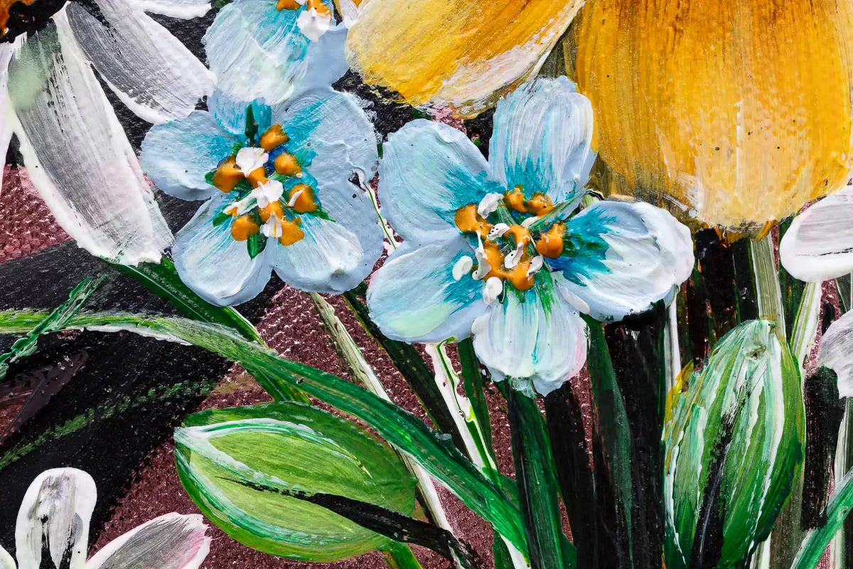 I Can Buy Myself Flowers - Original by artist Becky Smith - Wyecliffe Galleries