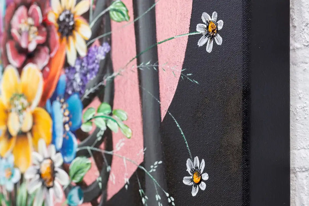 I Can Buy Myself Flowers - Original by artist Becky Smith - Wyecliffe Galleries