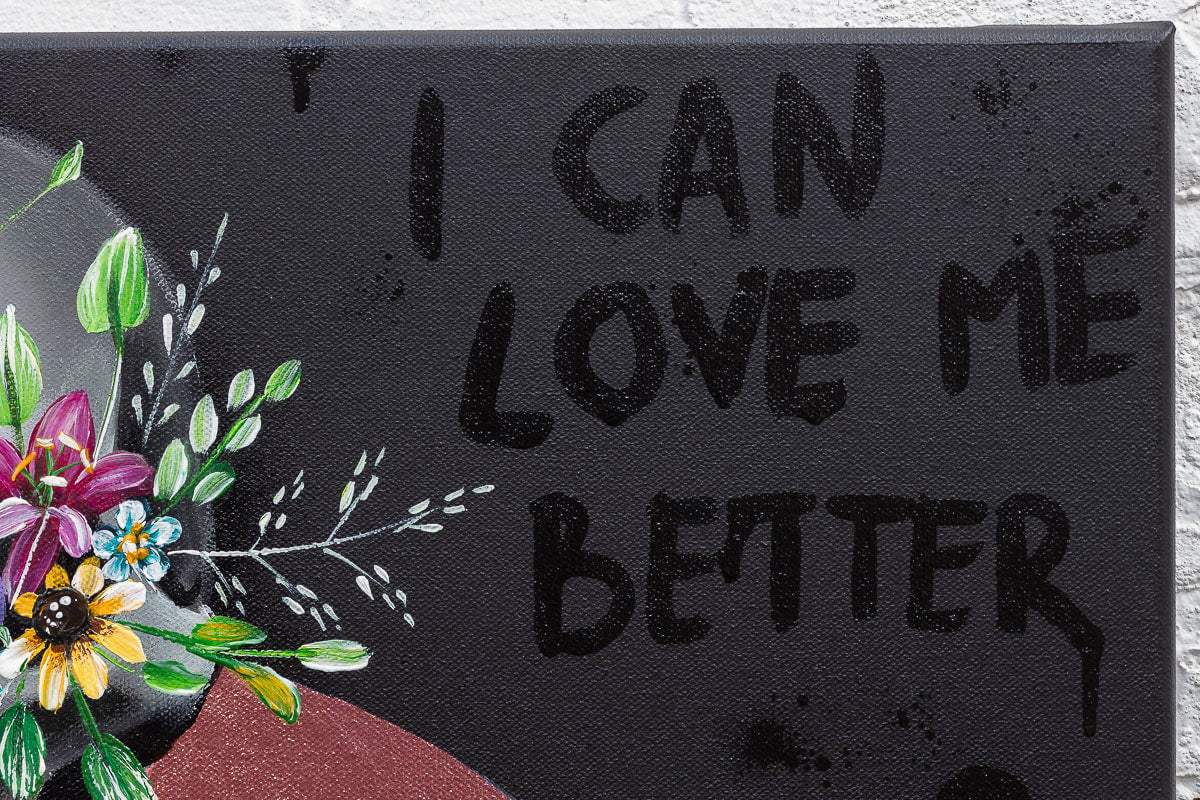 I Can Buy Myself Flowers - Original by artist Becky Smith - Wyecliffe Galleries