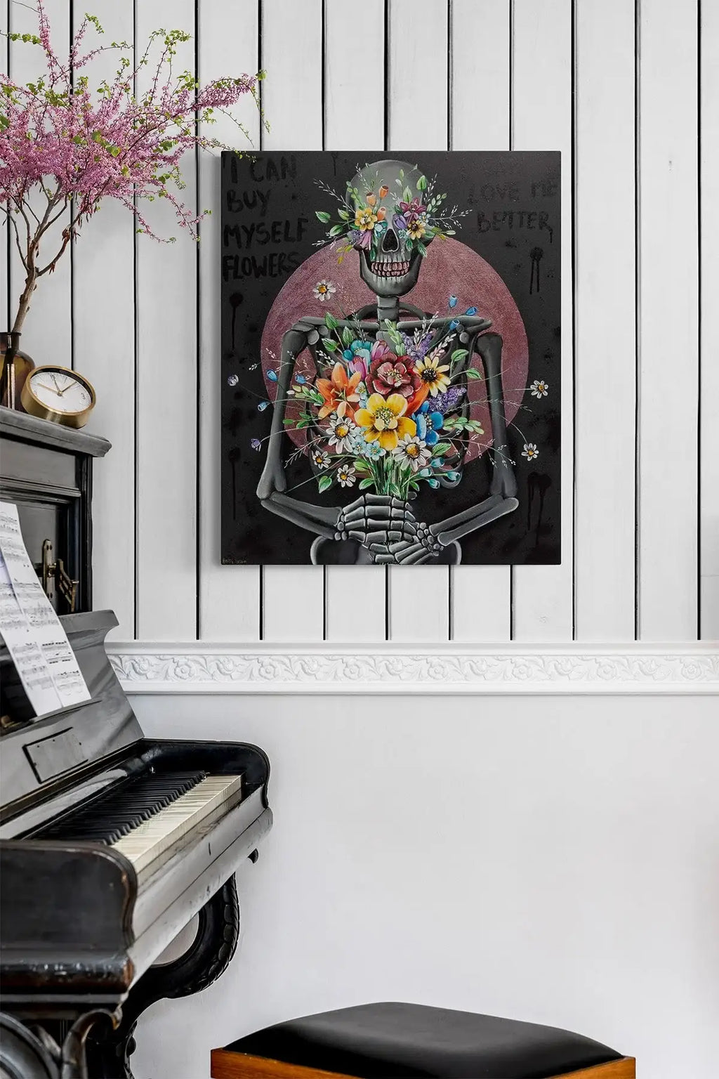 I Can Buy Myself Flowers - Original by artist Becky Smith - Wyecliffe Galleries