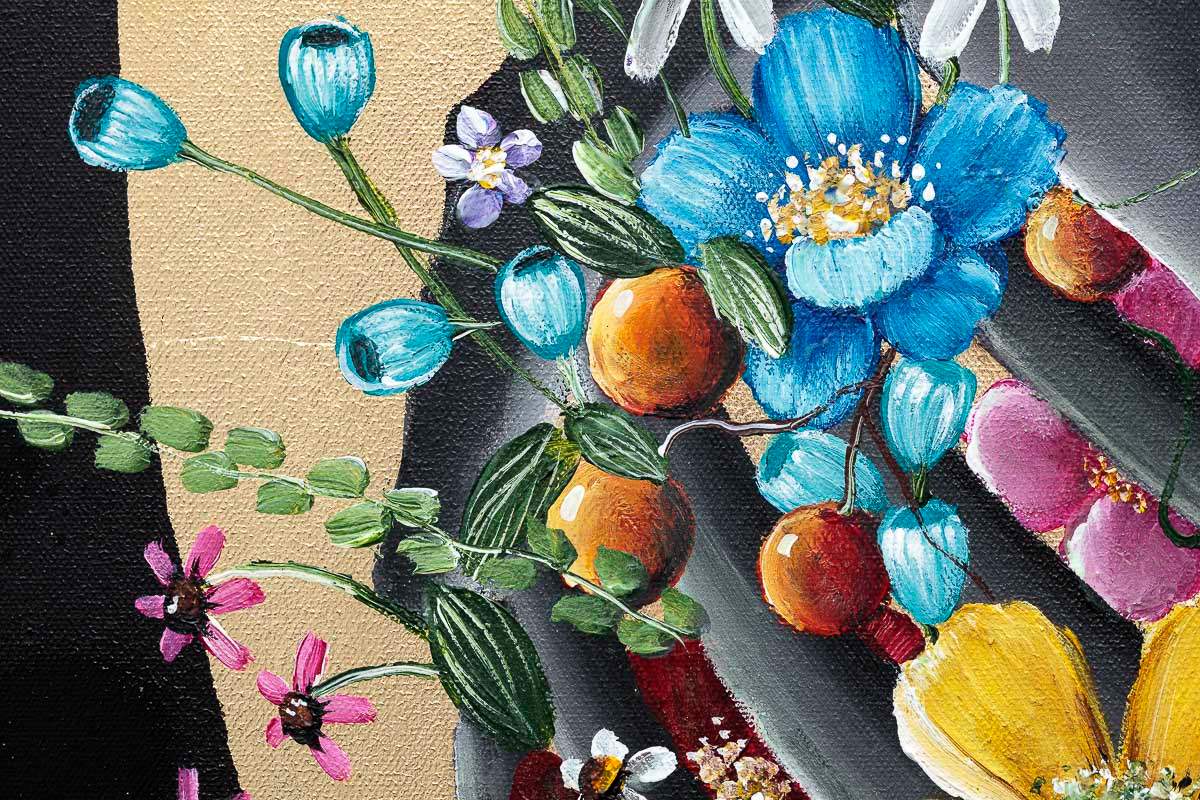 I Love The Bones Of You - Original - SOLD by artist Becky Smith - Wyecliffe Galleries