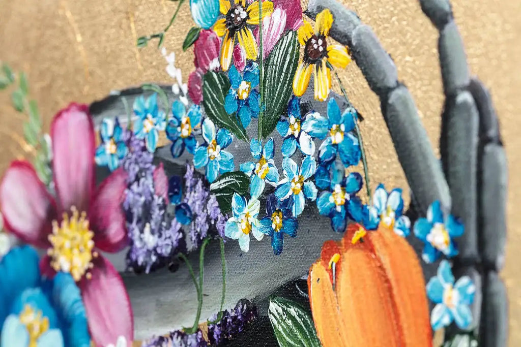 I Love The Bones Of You - Original - SOLD by artist Becky Smith - Wyecliffe Galleries