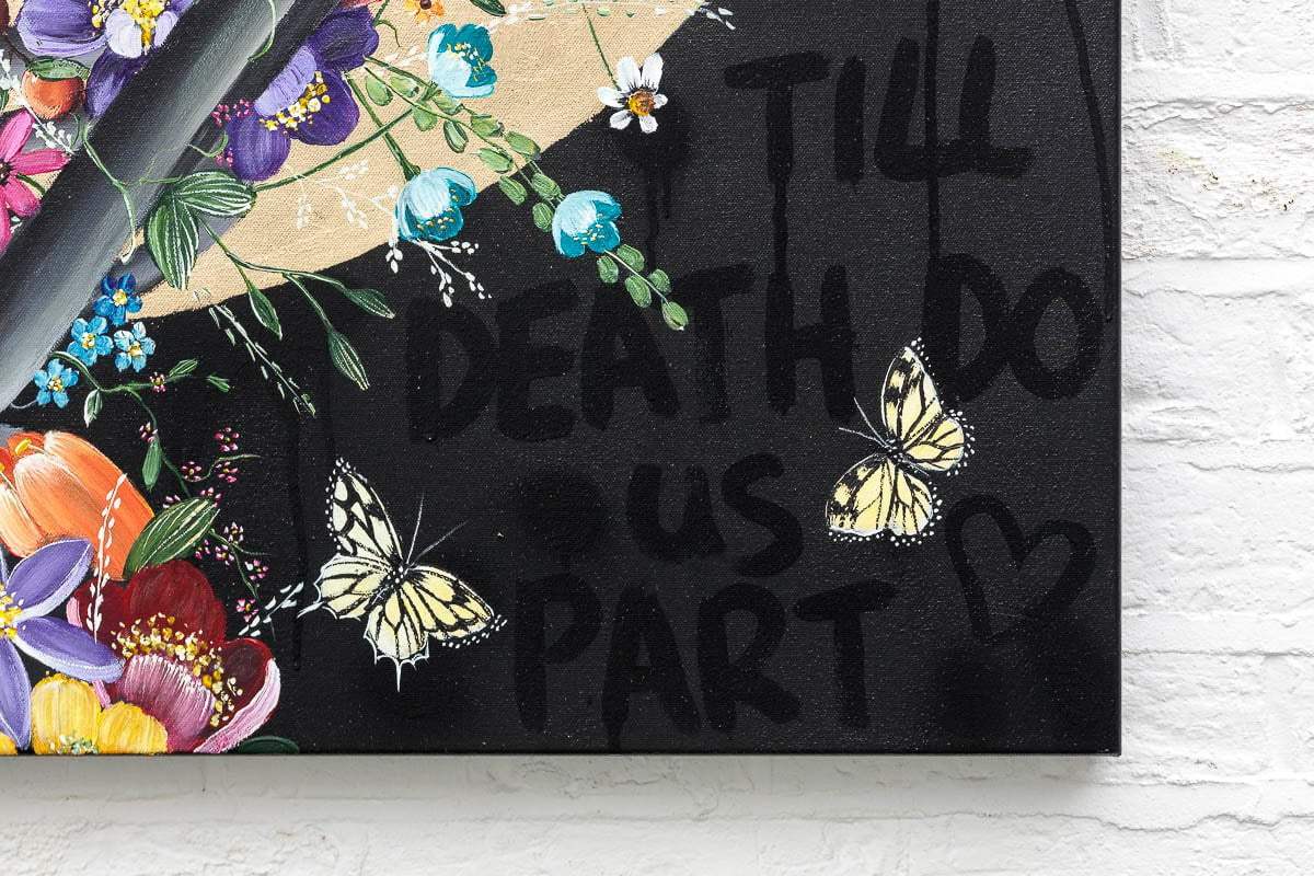 I Love The Bones Of You - Original - SOLD by artist Becky Smith - Wyecliffe Galleries