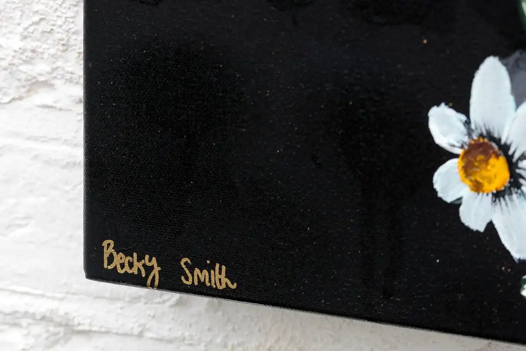 I Love The Bones Of You - Original - SOLD by artist Becky Smith - Wyecliffe Galleries