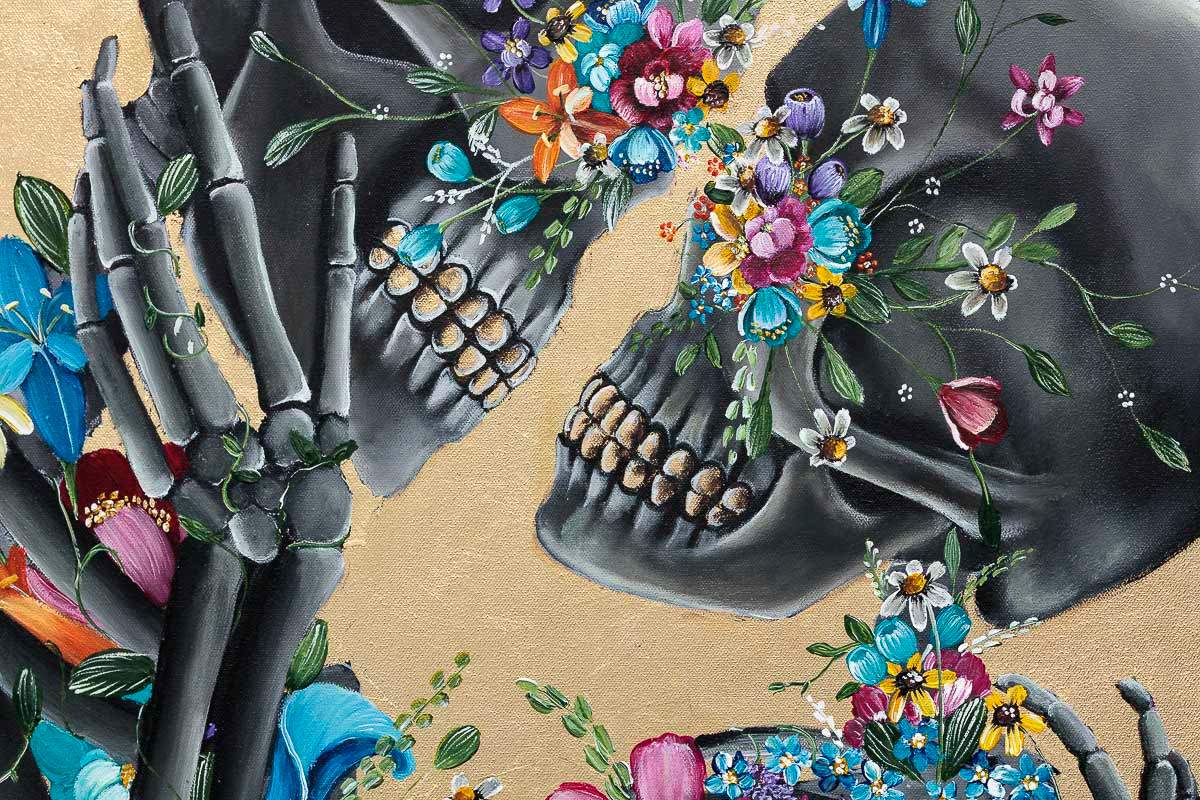 I Love The Bones Of You - Original - SOLD by artist Becky Smith - Wyecliffe Galleries