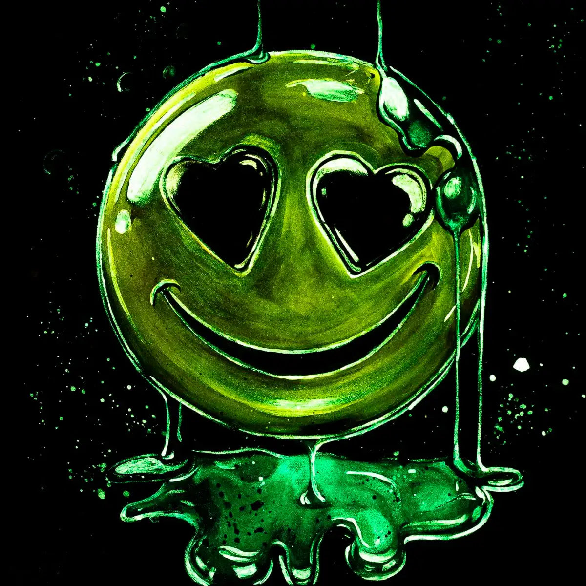 I Only Have Eyes For You - Original - SOLD by artist Becky Smith - Wyecliffe Galleries