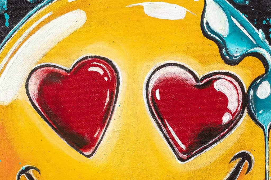 I Only Have Eyes For You - Original - SOLD by artist Becky Smith - Wyecliffe Galleries