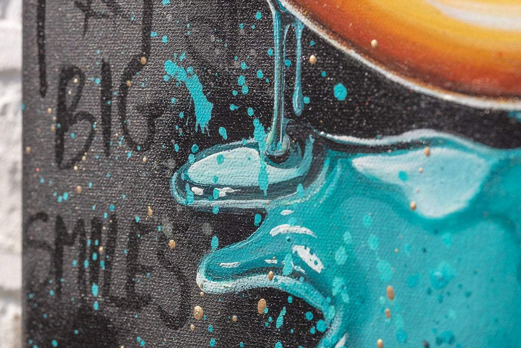 I Only Have Eyes For You - Original - SOLD by artist Becky Smith - Wyecliffe Galleries