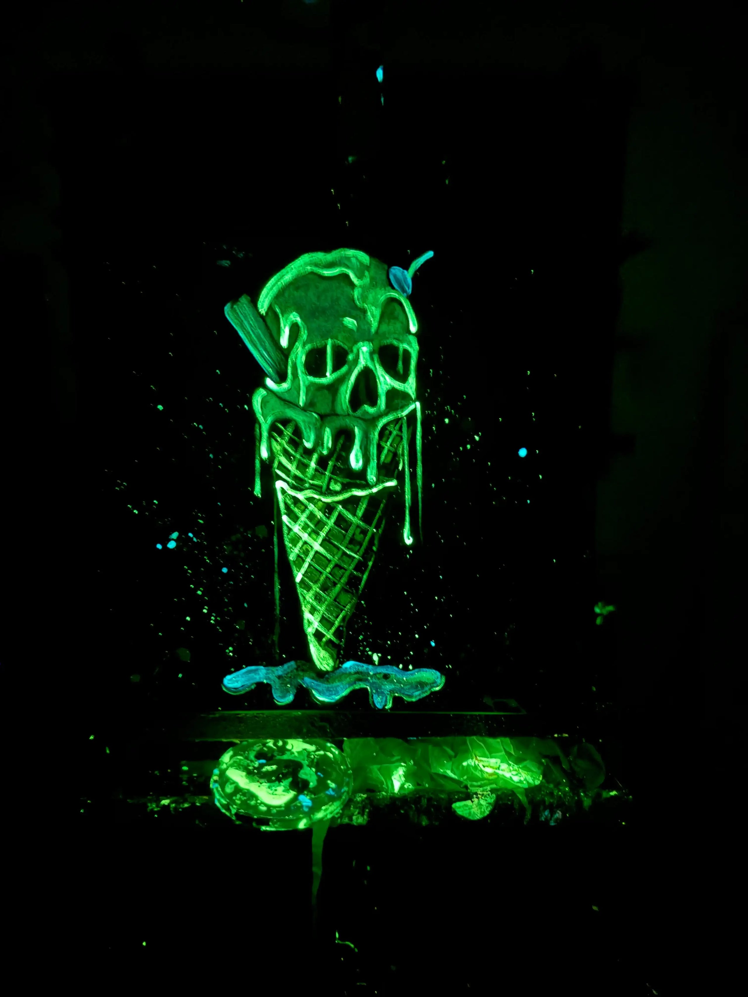 I Scream For Ice Cream - Original - SOLD by artist Becky Smith - Wyecliffe Galleries