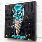I Scream For Ice Cream - Original - SOLD by artist Becky Smith - Wyecliffe Galleries