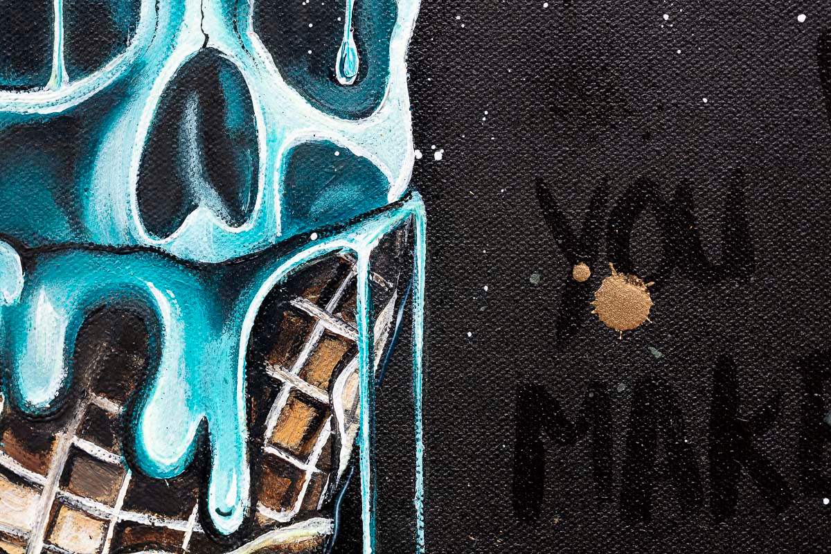 I Scream For Ice Cream - Original - SOLD by artist Becky Smith - Wyecliffe Galleries