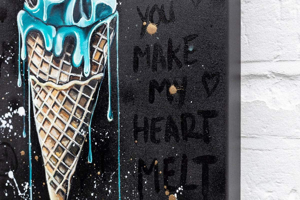 I Scream For Ice Cream - Original - SOLD by artist Becky Smith - Wyecliffe Galleries