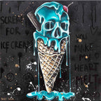 I Scream For Ice Cream - Original - SOLD by artist Becky Smith - Wyecliffe Galleries