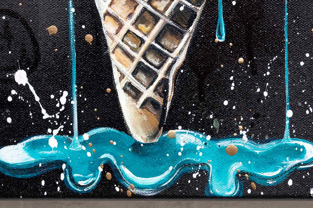 I Scream For Ice Cream - Original - SOLD by artist Becky Smith - Wyecliffe Galleries