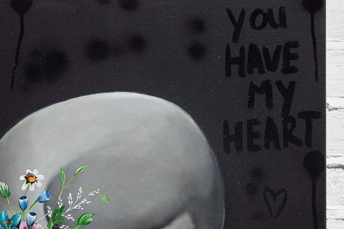 I Will Love You For A Lifetime - Original - SOLD by artist Becky Smith - Wyecliffe Galleries