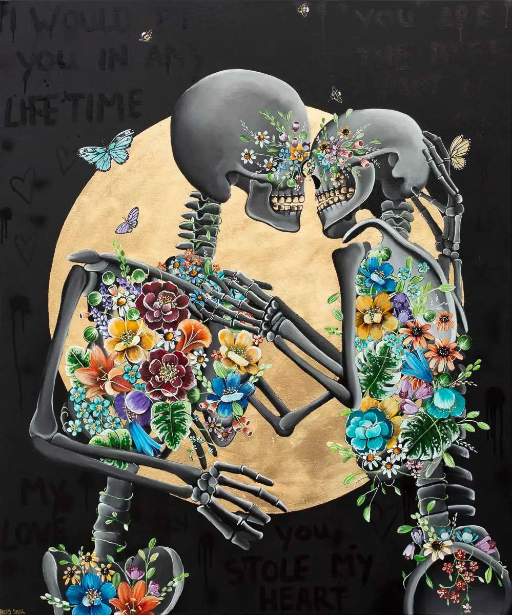 I Would Find You In Any Lifetime - Original - SOLD by artist Becky Smith - Wyecliffe Galleries