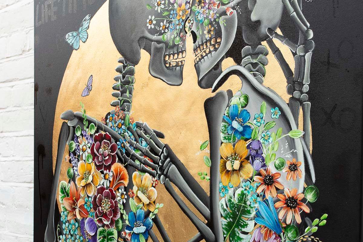 I Would Find You In Any Lifetime - Original - SOLD by artist Becky Smith - Wyecliffe Galleries