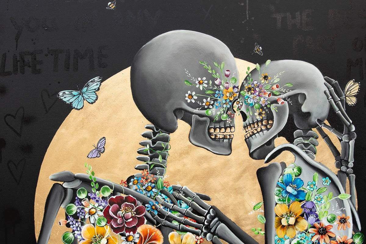 I Would Find You In Any Lifetime - Original - SOLD by artist Becky Smith - Wyecliffe Galleries