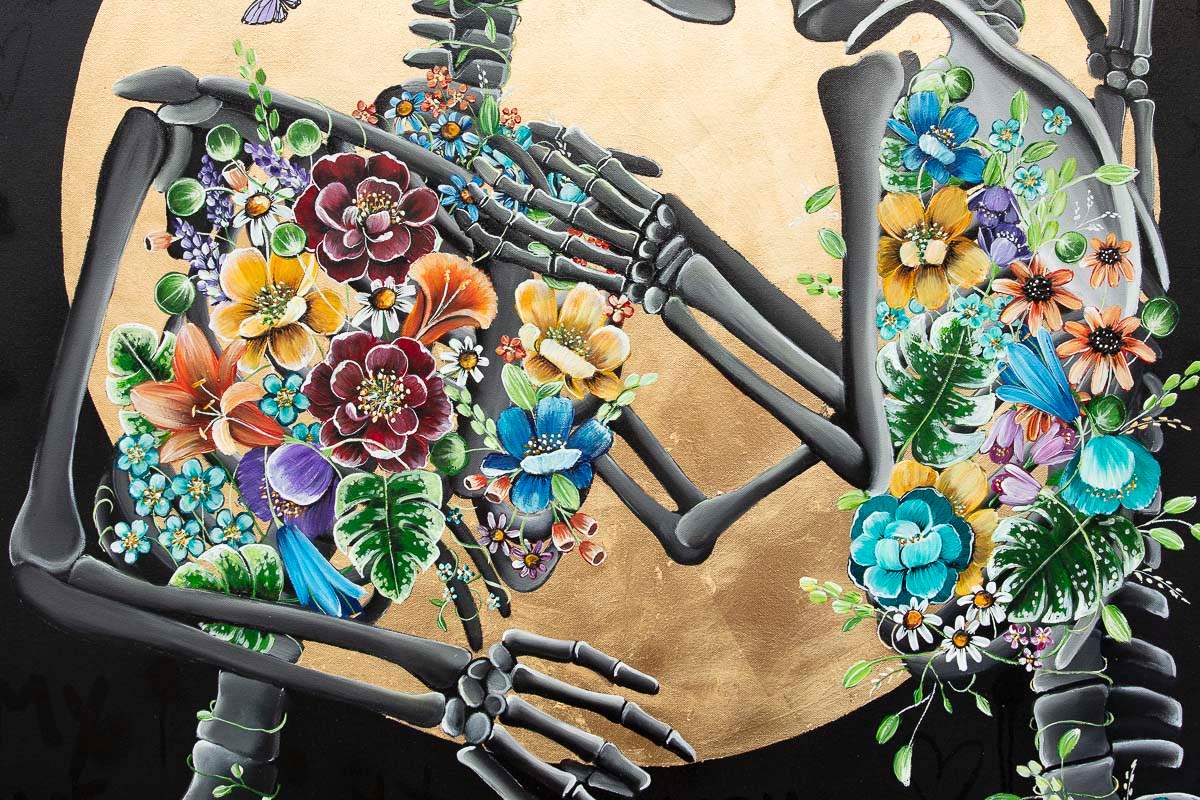 I Would Find You In Any Lifetime - Original - SOLD by artist Becky Smith - Wyecliffe Galleries