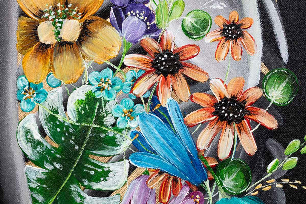 I Would Find You In Any Lifetime - Original - SOLD by artist Becky Smith - Wyecliffe Galleries