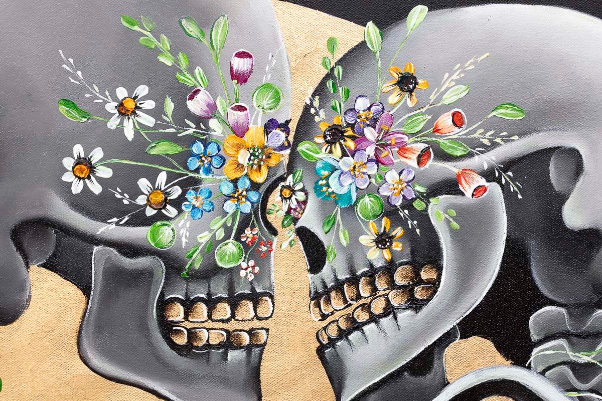 I Would Find You In Any Lifetime - Original - SOLD by artist Becky Smith - Wyecliffe Galleries