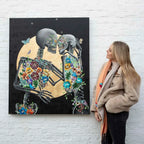 I Would Find You In Any Lifetime - Original - SOLD by artist Becky Smith - Wyecliffe Galleries