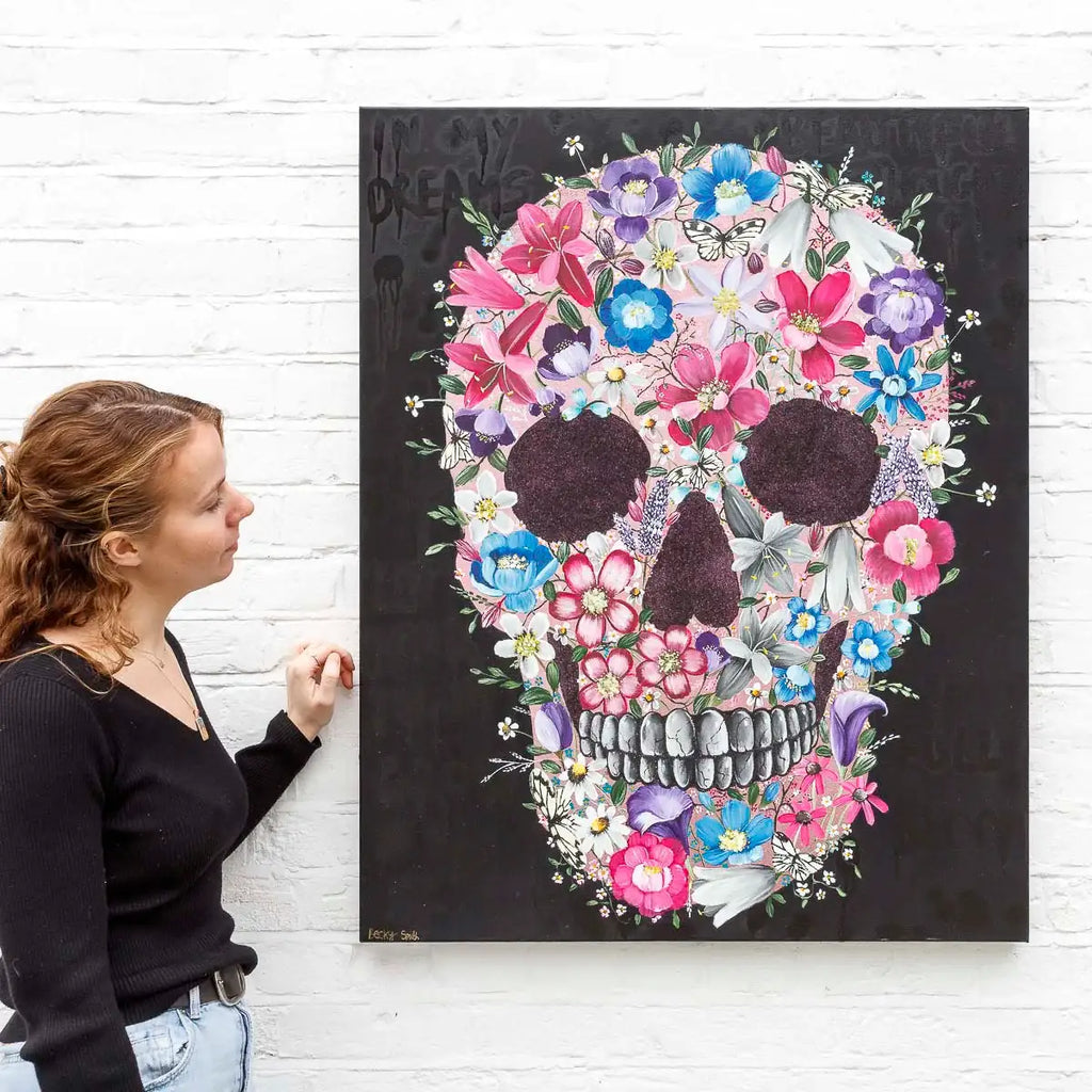 In My Dreams - Original - SOLD by artist Becky Smith - Wyecliffe Galleries