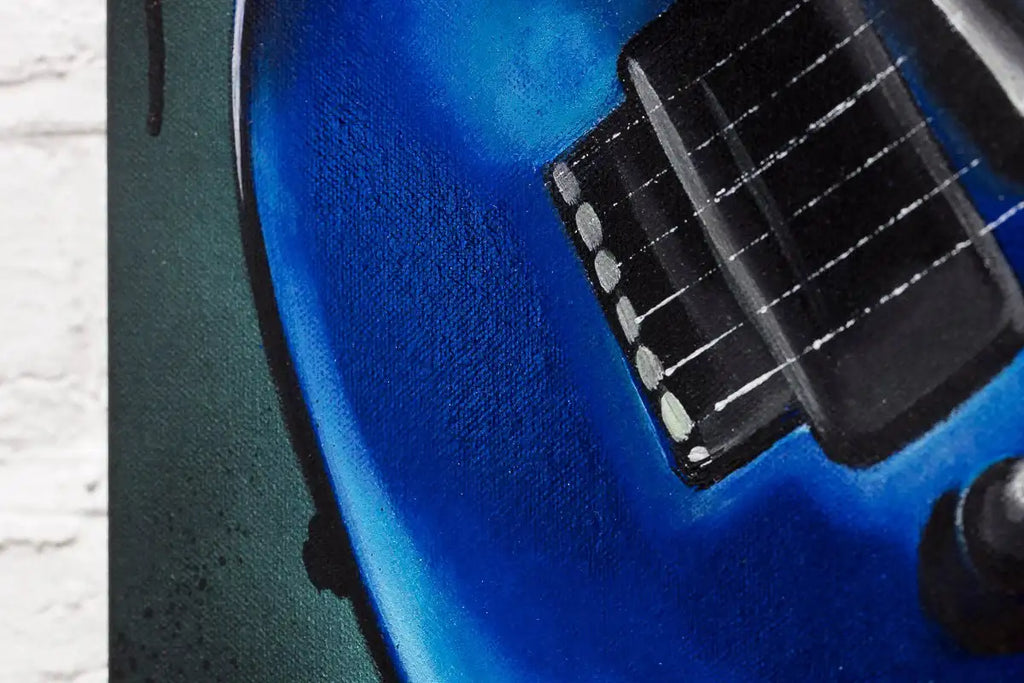 It's Only Rock 'N Roll - Original by artist Becky Smith - Wyecliffe Galleries